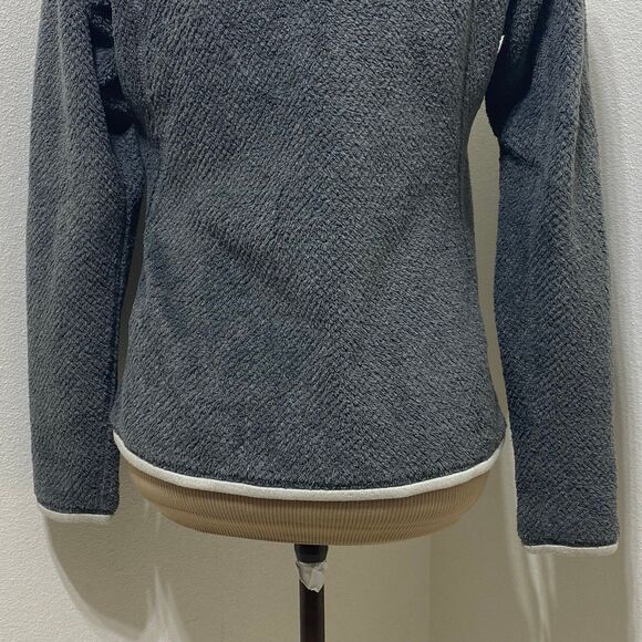 Patagonia Womens Re-Tool Snap-T Fleece Jacket Sweater Pullover Gray Size Small - Picture 9 of 12